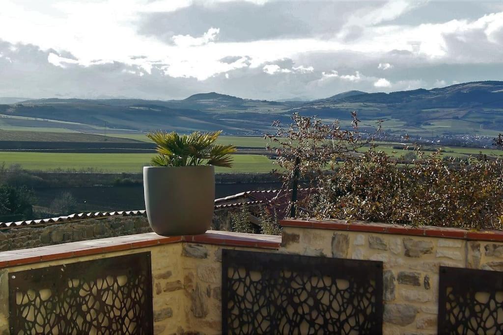 Les Pierres Blondes Apartamento Montpeyroux  Exterior foto