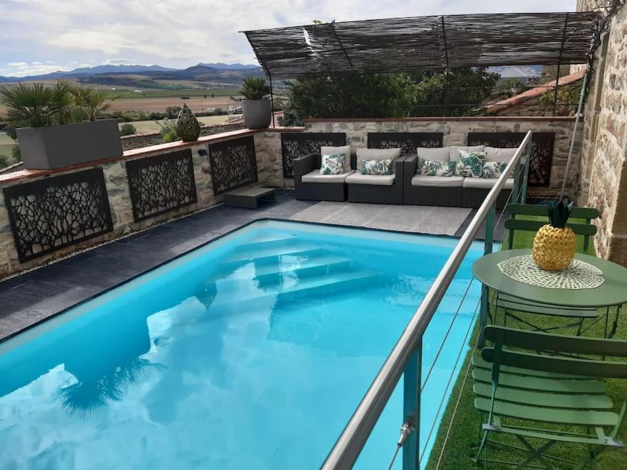 Les Pierres Blondes Apartamento Montpeyroux  Exterior foto